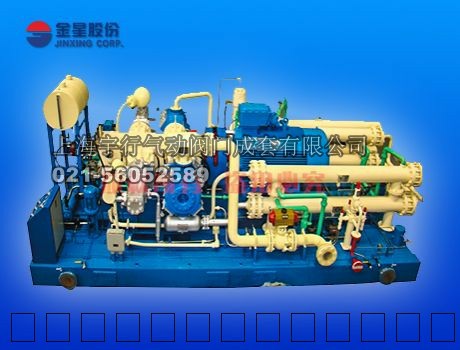 供应四川压缩机M型/D型高转速CNG压缩机配件气动铸钢法兰球阀Q641F(图1)