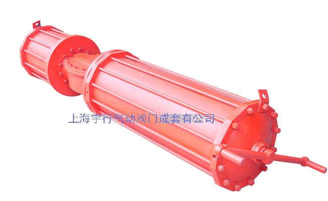 AW气动执行器,铸钢气动执行器,大扭矩大规格气动执行器(图3)