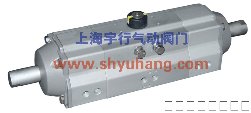 三段气动执行器,45度执行器,开45度在开45度