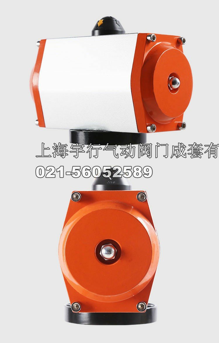 气动阀门执行器蝶阀开关球阀控制器GT双作用执行器气动装置气动头(图16)