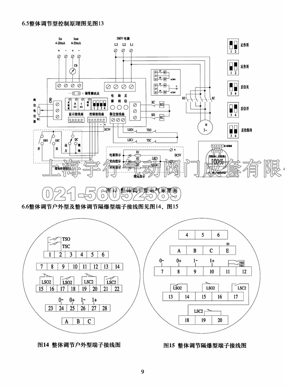 Q型部分回转电动执行器(图9)