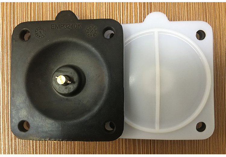 药用级复合隔膜阀膜片 ptfe+epdm隔膜片 三元乙丙+四氟隔膜阀垫片(图2)