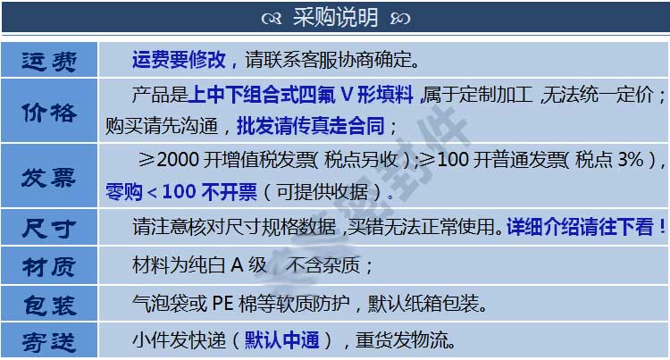 四氟填料20*28/20*30/20*32 水处理四氟V形铁氟龙填料 优质PTFE填料(图2)