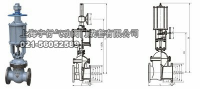 气动闸阀z644H-25C(图1)