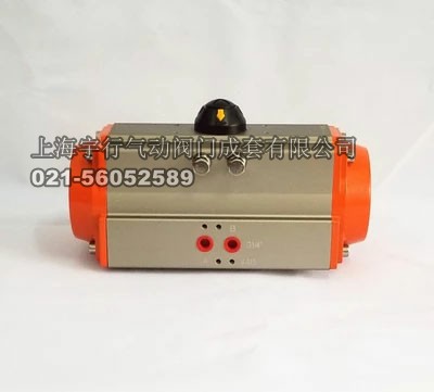 新品 AT 阀门气动执行器 双作用型 风门 风阀 蝶阀 球阀用气动头(图7)